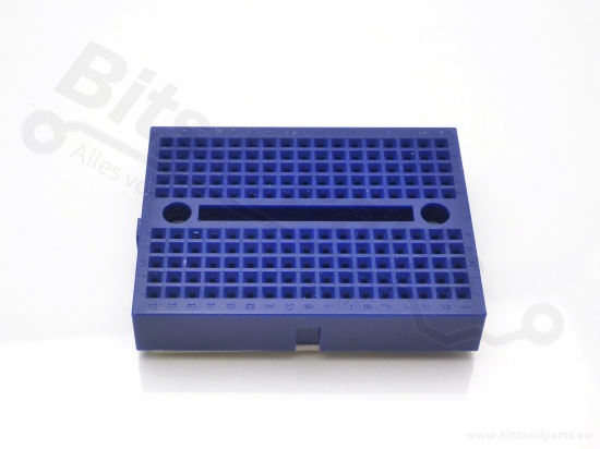 Breadboard 170 pins blue - universal experimenting board